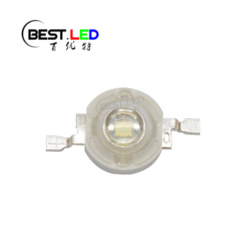 Geltona žalia 550 nm didelės galios žalia LED 3W