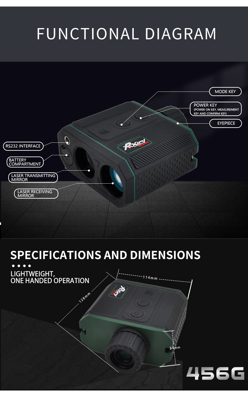 laser rangefinder XR3000 (5)