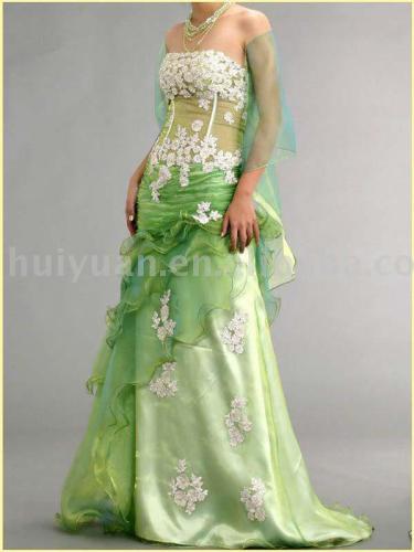 lime green wedding dresses