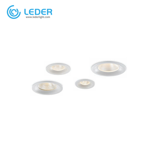 LEDER Watt Brilliant Circular 9W LED Downlight