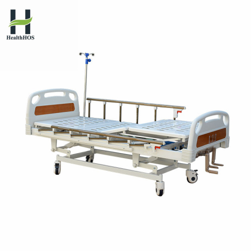 Hospital medical practical three function manual sickbed