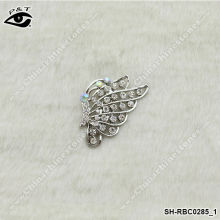 Fashion wing rhinestones brooch, brooch pins for wedding invitations