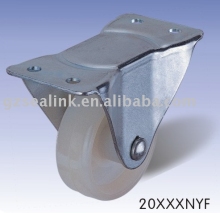nylon fixed wide caster