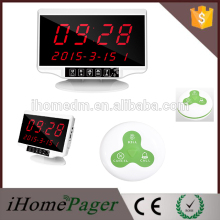 Restaurant service call device attendant call system