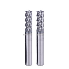 LEE-X HRC70 High Temperature Alloy Milling Cutter 4 Flutes Coated Carbide End Mill 1-12mm