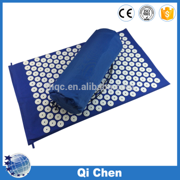 Back massage acupressure cushion / pain relief acupressure mat and pillow