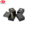 Magnet Close Black Paper Perfume Gift Box