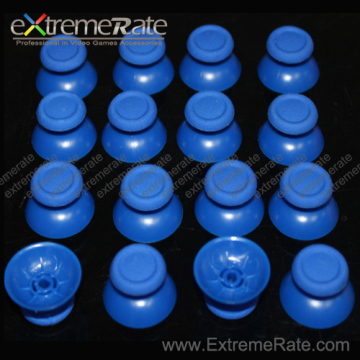 Domed Replacement Analog Analogue Stick For PS4 Controller Blue Thumbstick Joysticks