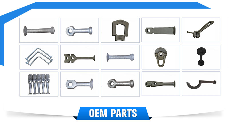 High strength forged bolt building drawbar can be customized