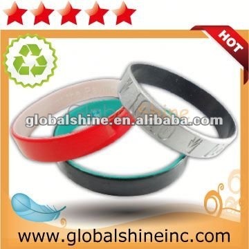 silicone sports bracelets balance wristband