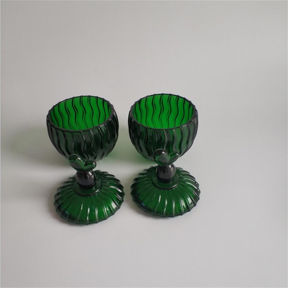 Atrovirens Round Shape Glass Cactus Jars3