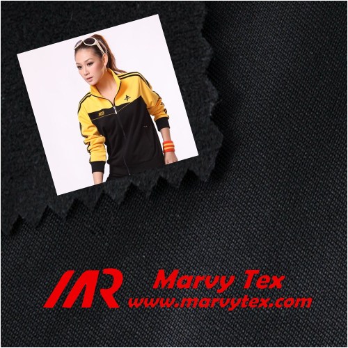 100 polyester tricot brushed sports shirt fabric