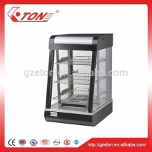 Luxurious Black Electric Food Warming Showcase