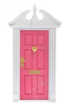 Fairy Garden Door by Wooden Multicolor Opened