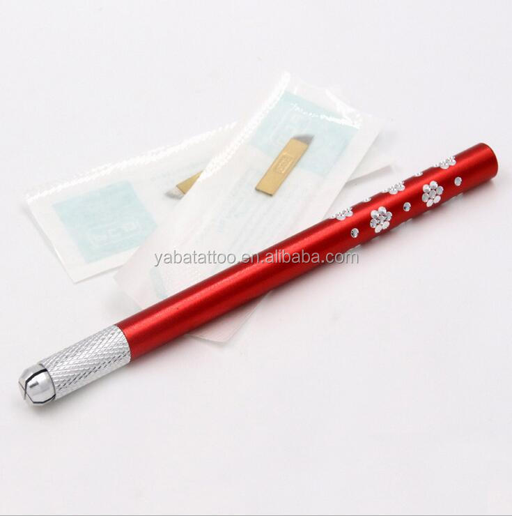 Professional Permanent Makeup Pen 3D Embroidery Makeup Manual Pen Tattoo Eyebrow Microblade Make Up Pencil