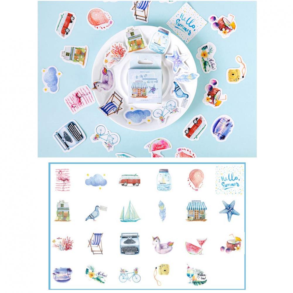 6 Box Paper Sticker Set 5 6 Box Paper Sticker Set 5