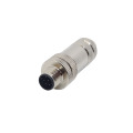 Conector de enchufe blindado M12 Masculino Recto de 8 pines