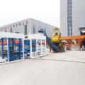 Automatic model QTJ4-25D Concrete brick making machine