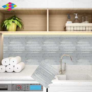 Waterproof Self Adhesive Backsplash Tiles Peel and Stick