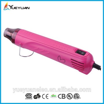 2015 popular certificated DIY cartoon craft 300W mini hot stamping heat gun embossing heat tool gun heatgun for crafts