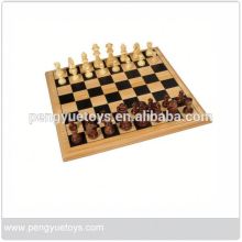 Wooden Chess Set	,	Funny Children Educational Game	,	Playing Chess Game
