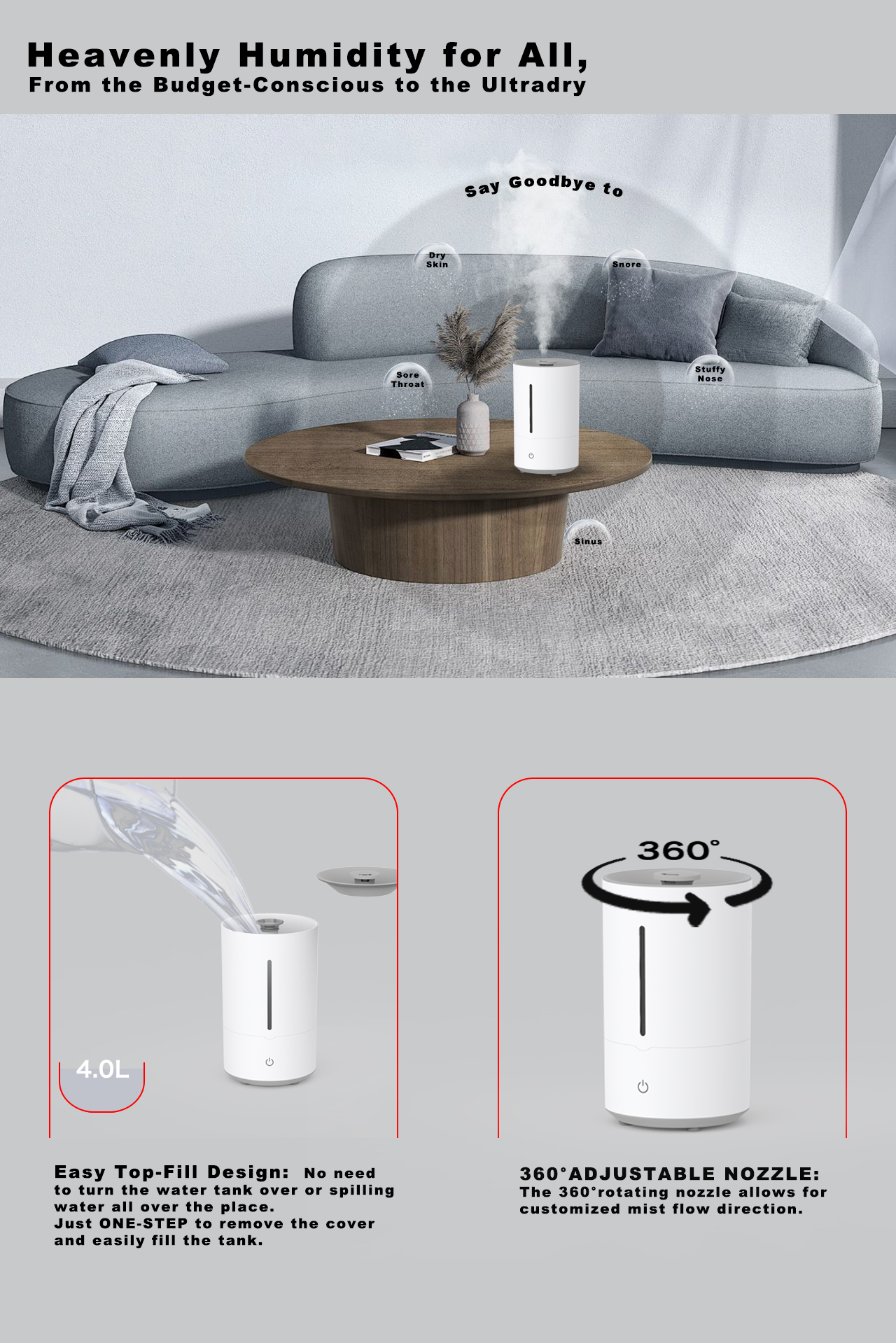 HTJ-2195 humidifier air HTJ-2195 humidifier air
