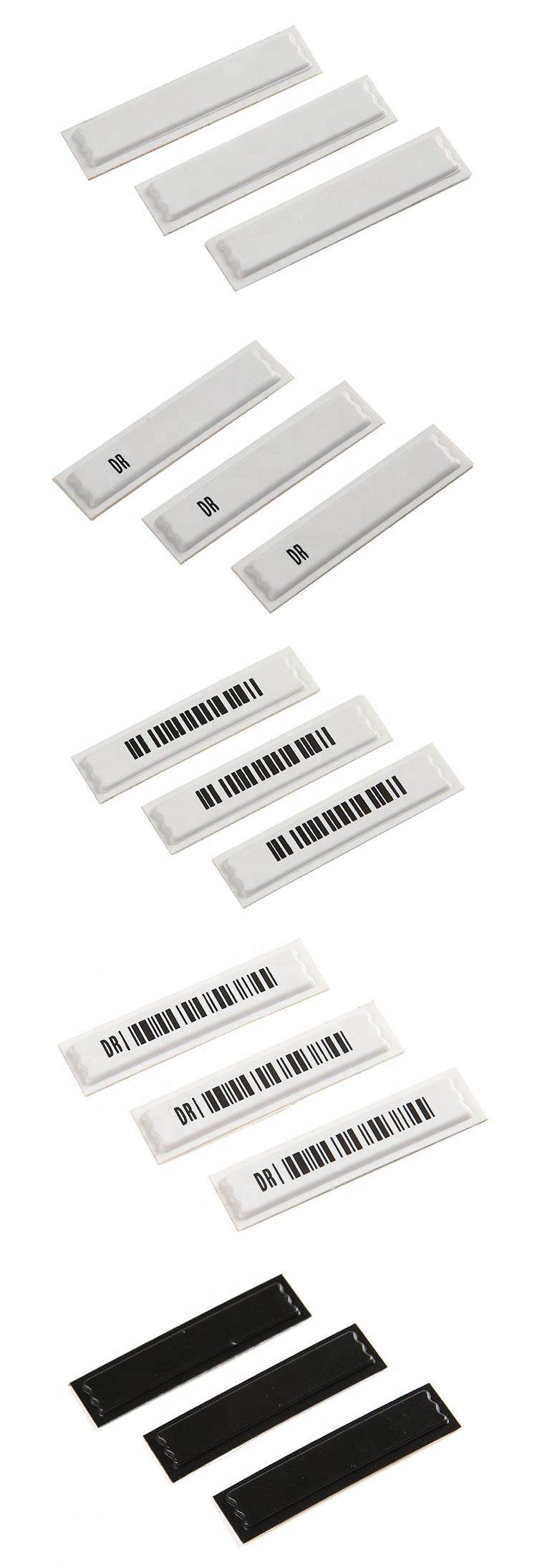 high quality Factory EAS System DR security tag retail store anti theft 58khz eas soft label tag stips sticker