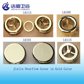 basin overflow hole cover