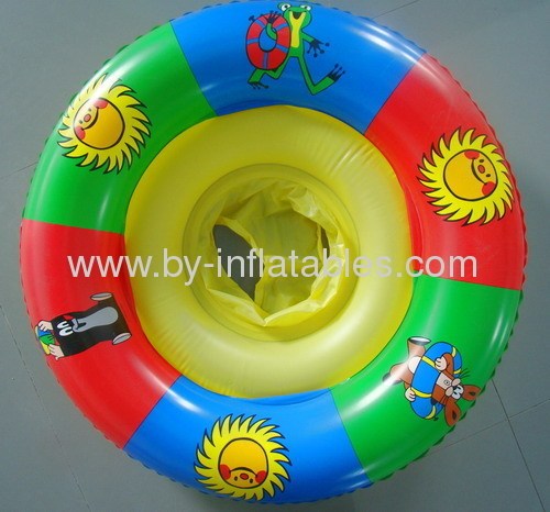 Pvc Inflatable Kid Seat For Swimming 