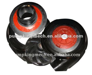 rubber liner slurry pump spare parts