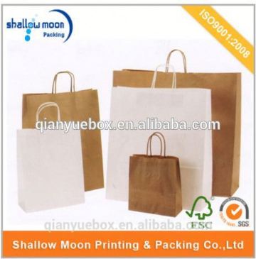 2016 Customized for price die cut paper bag supplier