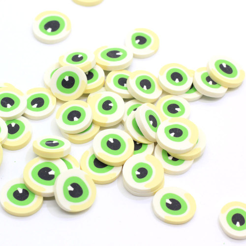 Colorful Cartoon Eyes Polymer Clay Slice Ultra Light Clay Slice For DIY Handmade Re-ment Dessert Decoration Accessories