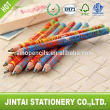 drawing pencil raw wood pencil