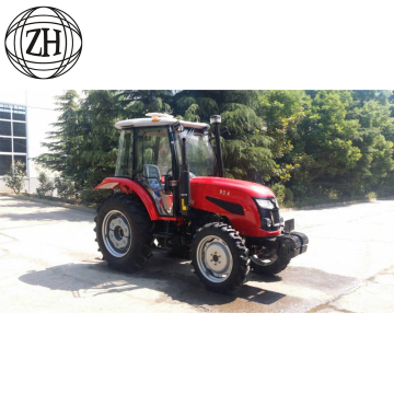 4WD 90 horsepower Wheel Farm Tractors With Cabin