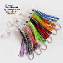 Sea Fishing Lure: 16cm/25cm Double Octopus Skirt Tuna Marlin Lure