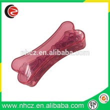 Pink Bone Paper Clips in Bone Shape Box