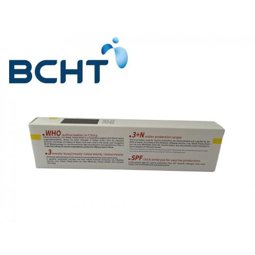 Bulk finale del vaccino antinfluenzale BCHT