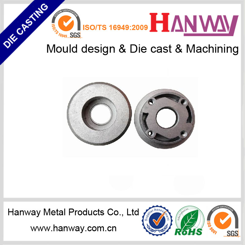 CNC And OEM Service Round Led Heat Sink Housing Die Casting Aluminum Led Housing Fixture