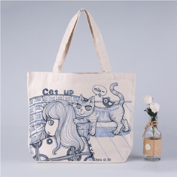 Organic Cotton Fashion Bag: Large Grocery Model