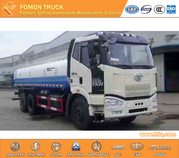 Faw 6x4 20000L Water Washing Tank Truck