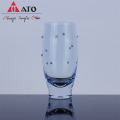 ATO Blue vinglasfärgat glas servis uppsättning