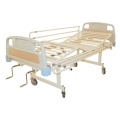 Cama de hospital com manivela manual