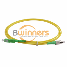 FC APC - SC APC SM SX G657A1 3.0mm LSZH 2M Fibre Patch Leads