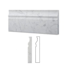 Carrara Marble White Border with Beautiful Patterns
