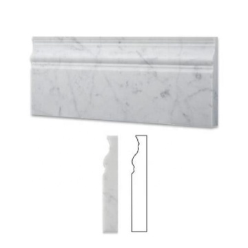 Carrara Marble White Border with Beautiful Patterns