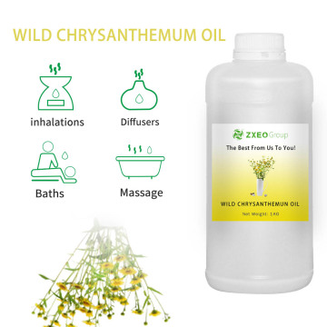 Pure and Natural wild chrysanthemum flower oil