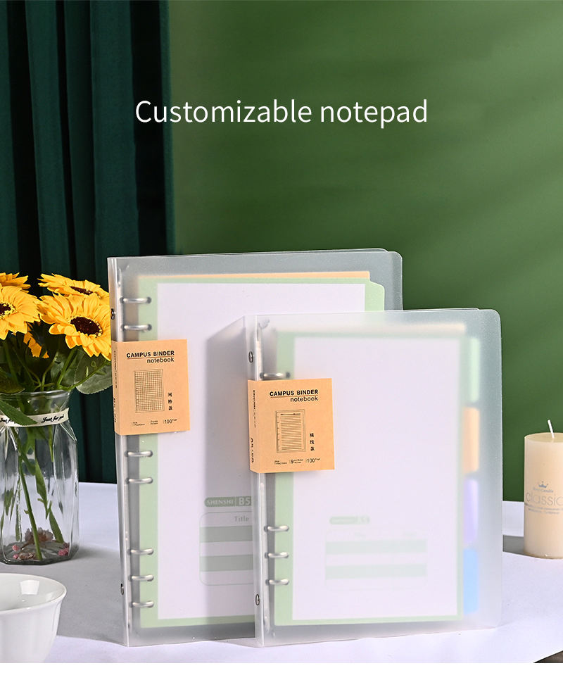 Notebook-1 de folha solta loose-leaf notebook-1