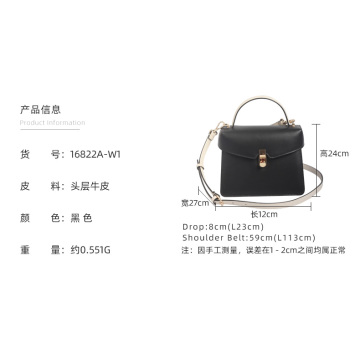 Sac fourre-tout convertible Urban Edge Satchel blanc et noir