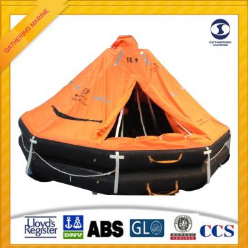 EC approval davit launched type life raft