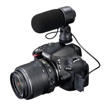Microphone for Canon, No Batteries Required